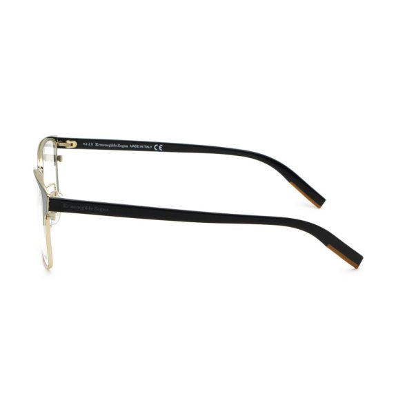 画像3: ZEGNA ゼニア EZ5212-D/V 01A 56 Ermenegildo Zegna エルメネジルド・ゼニア メガネ 眼鏡 フレームのみ ノーズパッド メンズ (3)