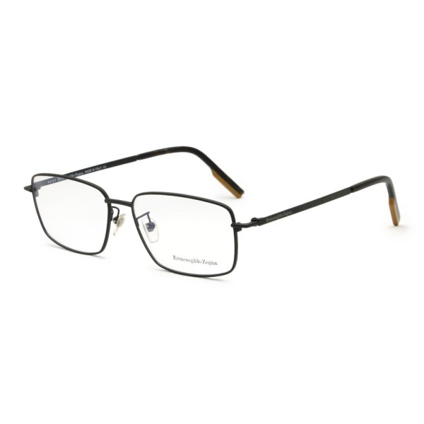画像1: ZEGNA ゼニア EZ5213-D/V 002 56 Ermenegildo Zegna エルメネジルド・ゼニア メガネ 眼鏡 フレームのみ ノーズパッド メンズ (1)