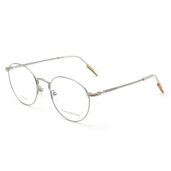 画像1: ZEGNA ゼニア EZ5221/V 016 51 Ermenegildo Zegna エルメネジルド・ゼニア メガネ 眼鏡 フレームのみ ノーズパッド メンズ (1)