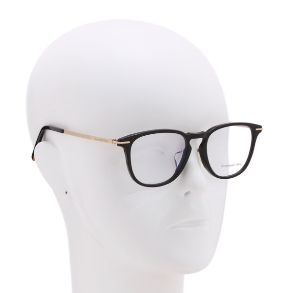 画像6: ZEGNA ゼニア EZ5224-D/V 001 52 Ermenegildo Zegna エルメネジルド・ゼニア メガネ 眼鏡 フレームのみ アジアンフィット メンズ レディース ユニセックス (6)