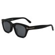 画像1: TOM FORD トムフォード FT0237-F/S 01D 51 SNOWDON スノードン サングラス 偏光レンズ アジアンフィット メンズ レディース ユニセックス (1)