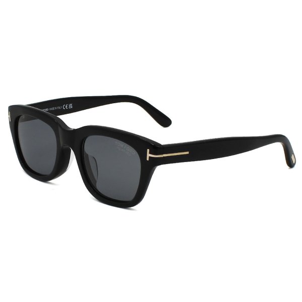 画像1: TOM FORD トムフォード FT0237-F/S 01D 51 SNOWDON スノードン サングラス 偏光レンズ アジアンフィット メンズ レディース ユニセックス (1)