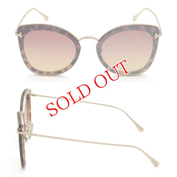 画像2: TOM FORD トムフォード FT0657-55Z-62 サングラス EYEWEAR TF657 Chariotte レディース (2)
