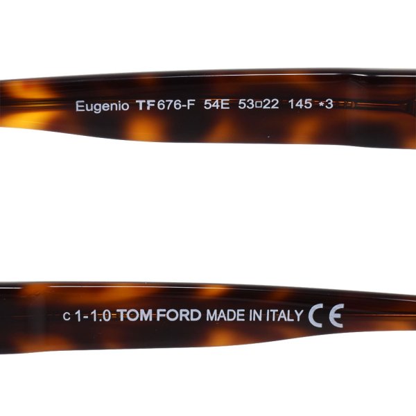 画像4: TOM FORD トムフォード FT0676-F-54E-53 Eugenio サングラス アジアンフィット UVカット メンズ (4)