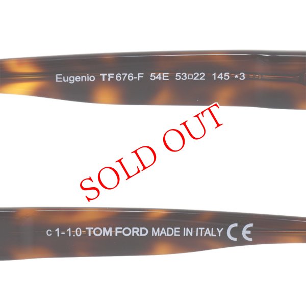 画像4: TOM FORD トムフォード FT0676-F-54E-53 Eugenio サングラス アジアンフィット UVカット メンズ (4)