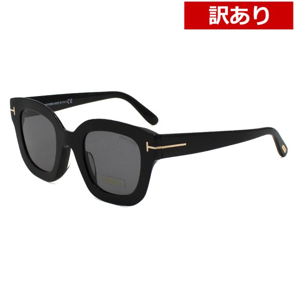 画像1: 【訳あり】TOM FORD トムフォード FT0712-D/S 01A 49 サングラス アジアンフィット メンズ レディース　ユニセックス (1)