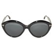画像2: TOM FORD トムフォード FT0763-F-01A-57 サングラス TF763-F アジアンフィット レディース (2)