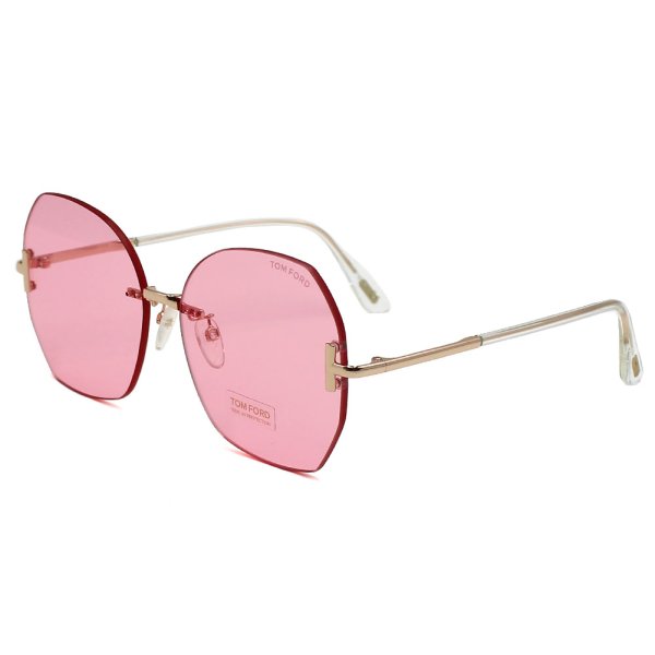 画像1: TOM FORD トムフォード FT0810-K/S 28Z 62 サングラス アジアンフィット レディース (1)