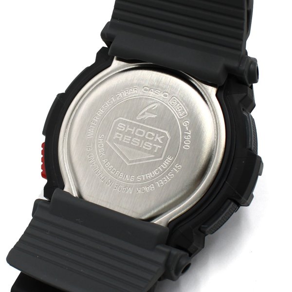 画像4: CASIO カシオ G-SHOCK Gショック G-7900-1DR DIGITAL 腕時計 ウォッチ メンズ レディース ユニセックス (4)