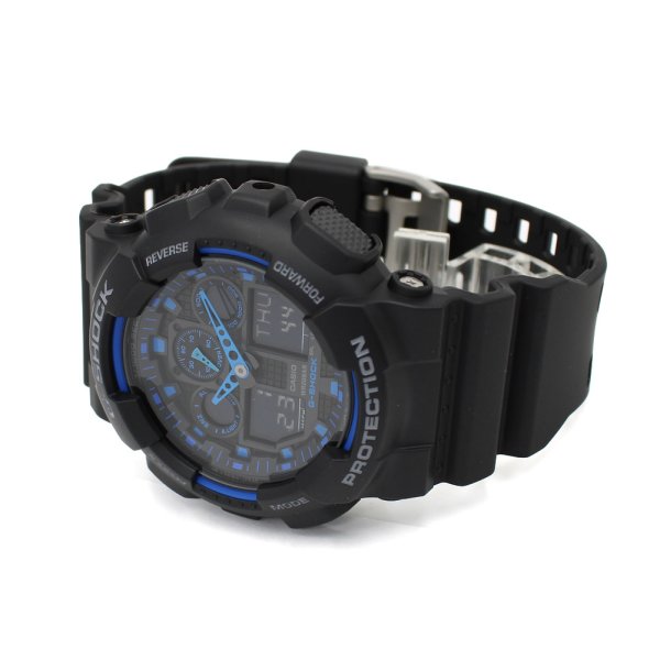 画像5: CASIO カシオ G-SHOCK Gショック GA-100-1A2DR ANALOG-DIGITAL 腕時計 ウォッチ メンズ レディース ユニセックス (5)
