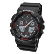 画像1: CASIO カシオ G-SHOCK Gショック GA-100-1A4DR ANALOG-DIGITAL 腕時計 ウォッチ メンズ レディース ユニセックス (1)