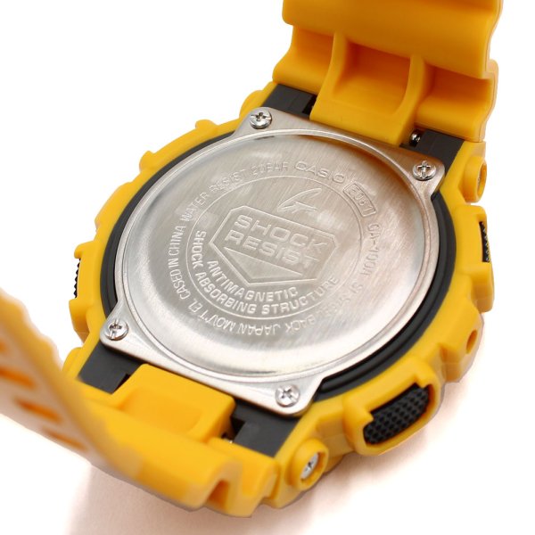画像4: CASIO カシオ G-SHOCK Gショック GA-100A-9ADR ANALOG-DIGITAL 腕時計 ウォッチ メンズ レディース ユニセックス (4)