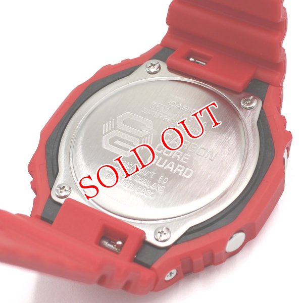 画像4: CASIO カシオ G-SHOCK Gショック GA-2100-4ADR DIGITAL 腕時計 ウォッチ メンズ レディース ユニセックス (4)