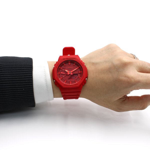 画像6: CASIO カシオ G-SHOCK Gショック GA-2100-4ADR DIGITAL 腕時計 ウォッチ メンズ レディース ユニセックス (6)