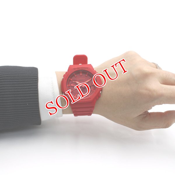 画像6: CASIO カシオ G-SHOCK Gショック GA-2100-4ADR DIGITAL 腕時計 ウォッチ メンズ レディース ユニセックス (6)