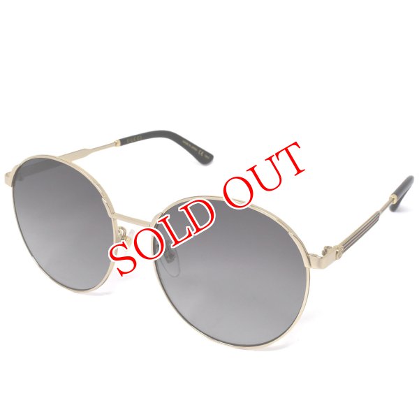 画像1: GUCCI グッチ GG0206SK-001 サングラス アジアンフィット メンズ レディース ユニセックス (1)