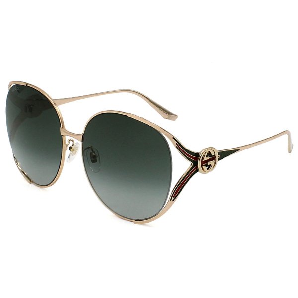 画像1: GUCCI グッチ GG0225S-001 サングラス EYEWEAR ノーズパット メンズ レディース ユニセックス (1)