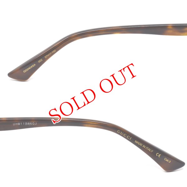 画像4: GUCCI グッチ GG0404SA-002 サングラス アジアンフィット メンズ レディース (4)