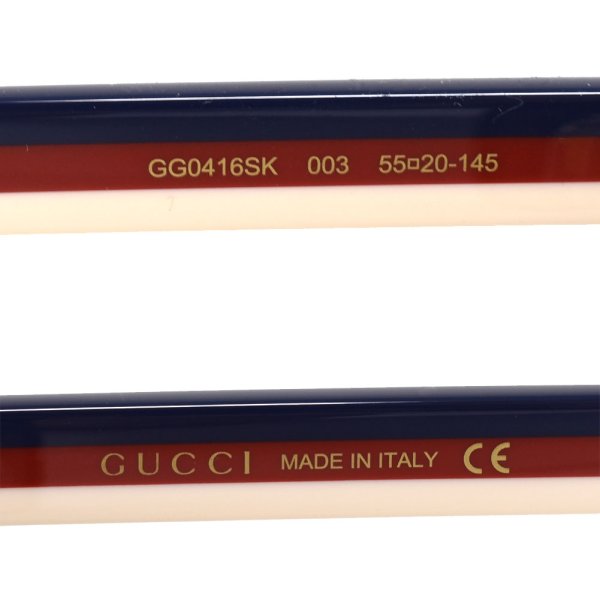 画像4: GUCCI グッチ GG0416SK-003 サングラス アジアンフィット メンズ レディース ユニセックス (4)