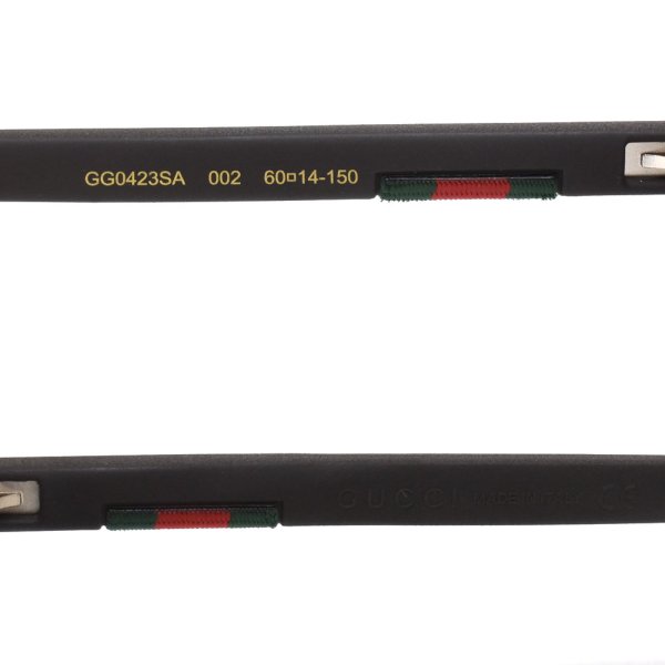 画像4: GUCCI グッチ GG0423SA-002 サングラス アジアンフィット メンズ (4)