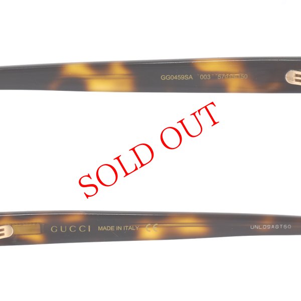 画像4: GUCCI グッチ GG0459SA-003 サングラス アジアンフィット メンズ レディース (4)