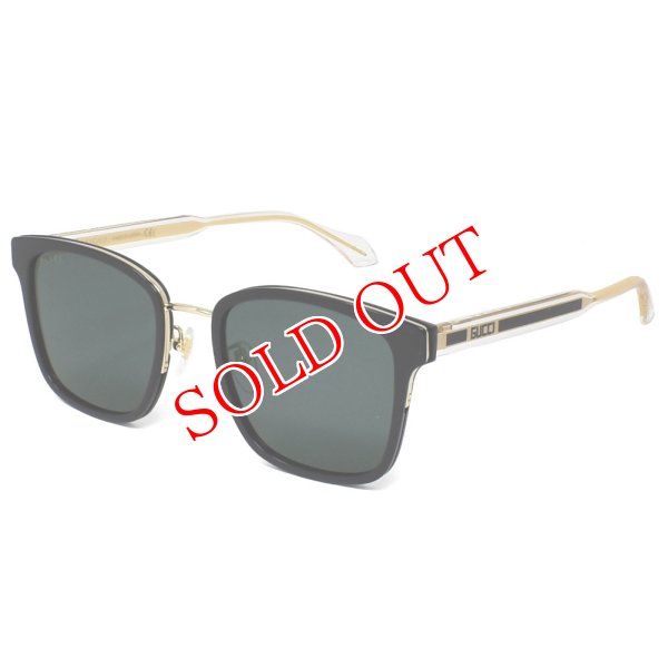 画像1: GUCCI グッチ GG0563SKN-001 サングラス アジアンフィット メンズ レディース ユニセックス (1)