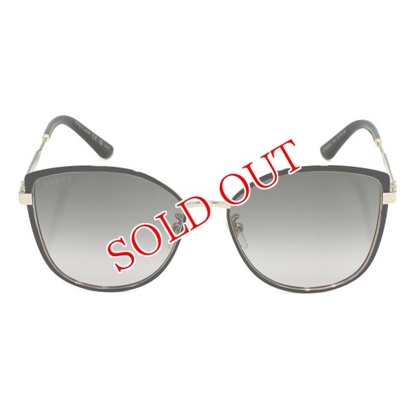 画像2: GUCCI グッチ GG0589SK-001 サングラス アジアンフィット メンズ レディース ユニセックス (2)