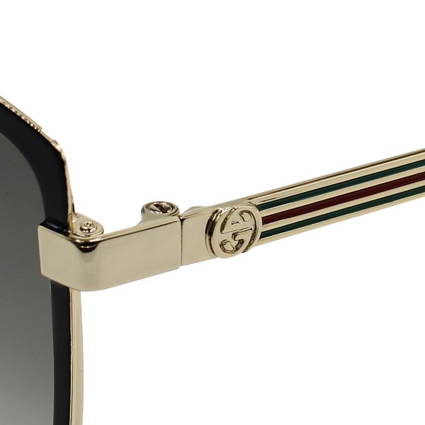画像4: GUCCI グッチ GG0589SK-001 サングラス アジアンフィット メンズ レディース ユニセックス (4)