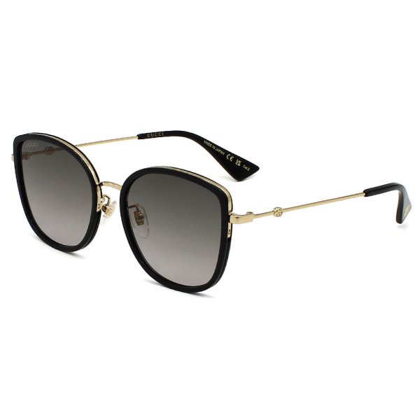 画像1: GUCCI グッチ GG0606SK-001 サングラス アジアンフィット メンズ レディース ユニセックス (1)