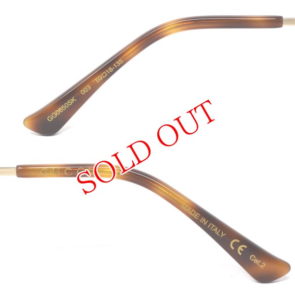 画像4: GUCCI グッチ GG0650SK-003 サングラス アジアンフィット メンズ レディース ユニセックス (4)