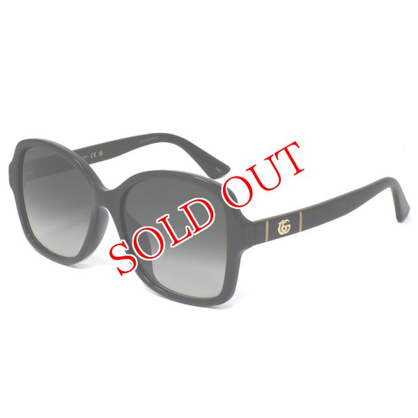 画像1: GUCCI グッチ GG0765SA-001 サングラス アジアンフィット メンズ レディース ユニセックス (1)