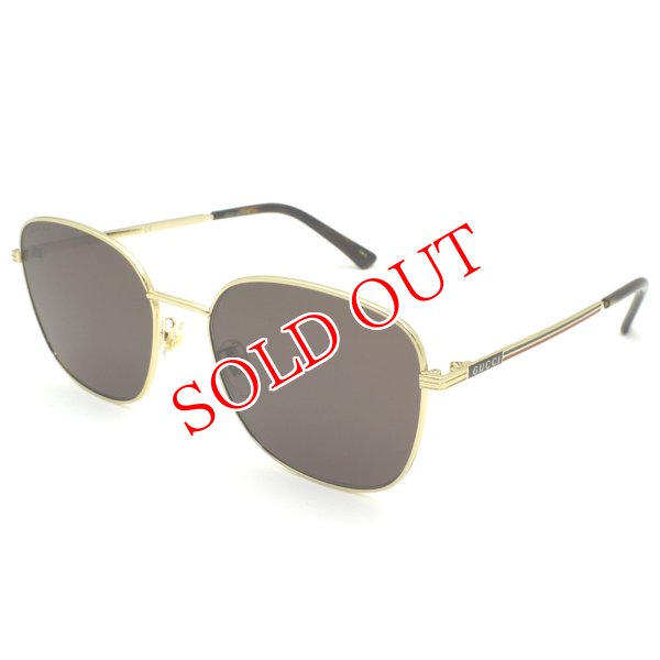 画像1: GUCCI グッチ GG0837SK-002 サングラス アジアンフィット メンズ レディース ユニセックス (1)
