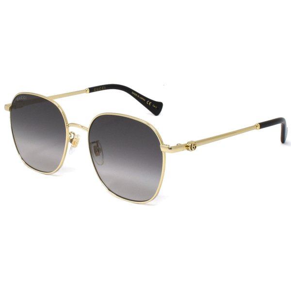 画像1: GUCCI グッチ GG1142SA-001 サングラス アジアンフィット メンズ レディース ユニセックス (1)