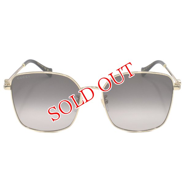 画像2: GUCCI グッチ GG1146SK-001 サングラス アジアンフィット メンズ レディース ユニセックス (2)