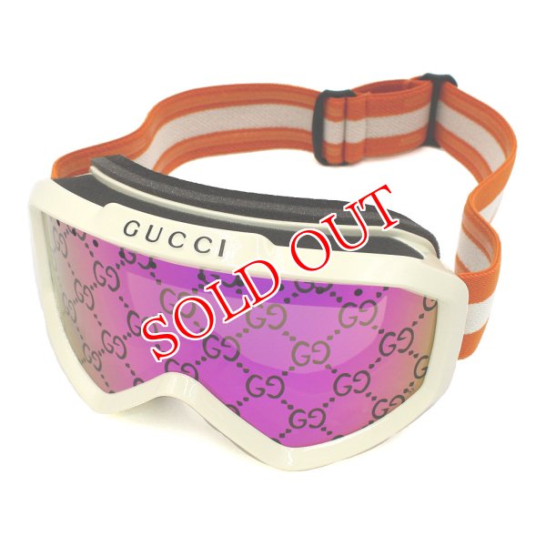 画像1: GUCCI グッチ GG1210S-002 ゴーグル スキーマスク スノボ スノーボード アウトドア UV対策 メンズ レディース ユニセックス (1)
