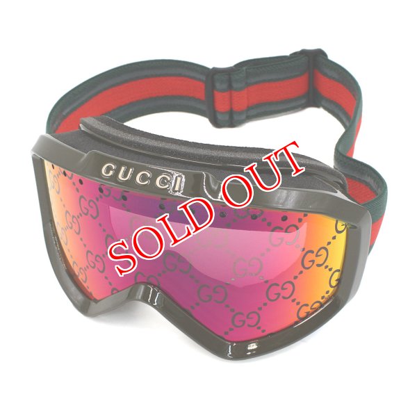 画像1: GUCCI グッチ GG1210S-003 ゴーグル スキーマスク スノボ スノーボード アウトドア UV対策 メンズ レディース ユニセックス (1)