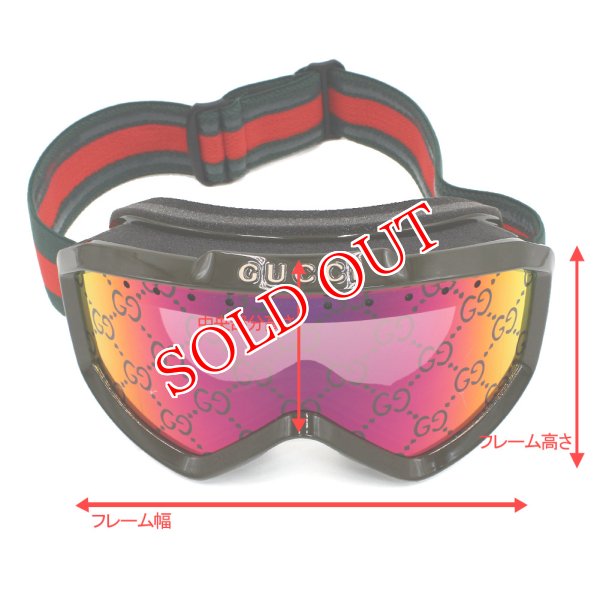 画像6: GUCCI グッチ GG1210S-003 ゴーグル スキーマスク スノボ スノーボード アウトドア UV対策 メンズ レディース ユニセックス (6)