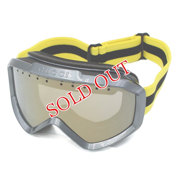 画像1: GUCCI グッチ GG1210S-007 ゴーグル スキーマスク スノボ スノーボード アウトドア UV対策 メンズ レディース ユニセックス (1)