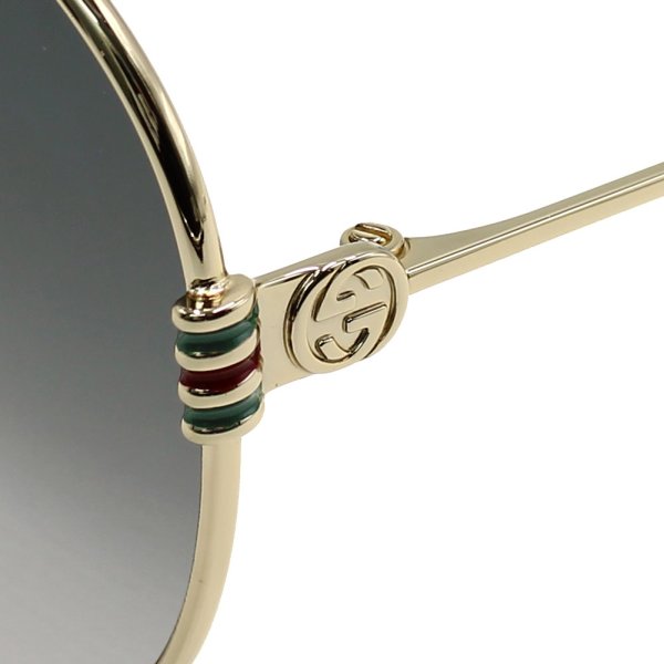 画像4: GUCCI グッチ GG1281SK-001 サングラス アジアンフィット メンズ レディース ユニセックス (4)