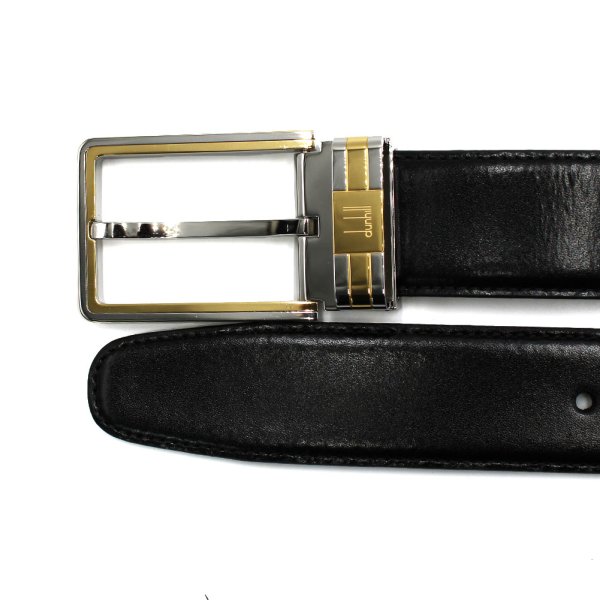 画像2: DUNHILL ダンヒル HPM230A42 ベルト BELT バックル リバーシブル ビジネス カジュアル メンズ (2)