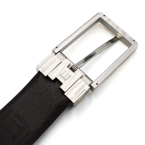 画像4: DUNHILL ダンヒル HPM230A42 ベルト BELT バックル リバーシブル ビジネス カジュアル メンズ (4)