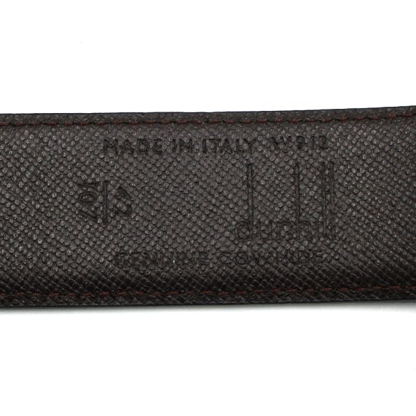 画像6: DUNHILL ダンヒル HPM230A42 ベルト BELT バックル リバーシブル ビジネス カジュアル メンズ (6)