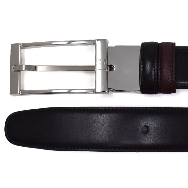 画像2: DUNHILL ダンヒル HPP265A42 ベルト BELT リバーシブルベルト ビジネス カジュアル メンズ (2)
