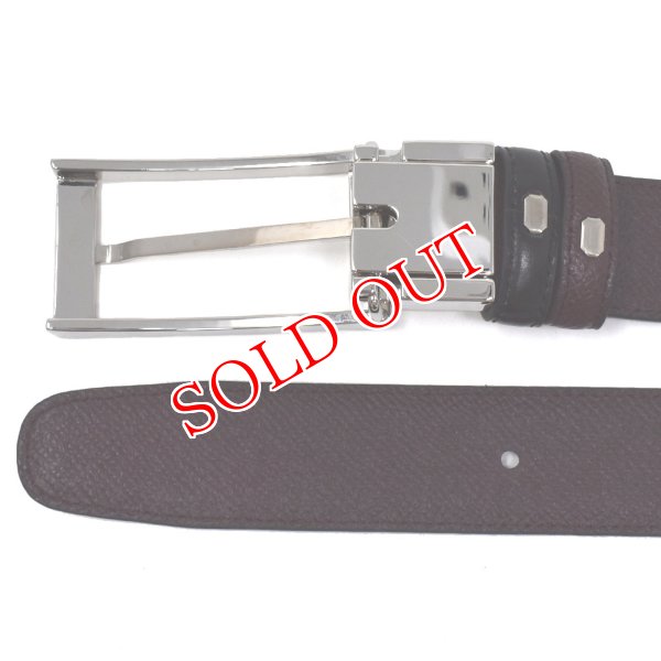 画像3: DUNHILL ダンヒル HPP265A42 ベルト BELT リバーシブルベルト ビジネス カジュアル メンズ (3)