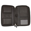 画像4: DUNHILL ダンヒル L2K545B ADV8 BROWN ORGANISER トラベルコンパニオン オーガナイザー トラベルケース ダブルジップ 財布 メンズ (4)