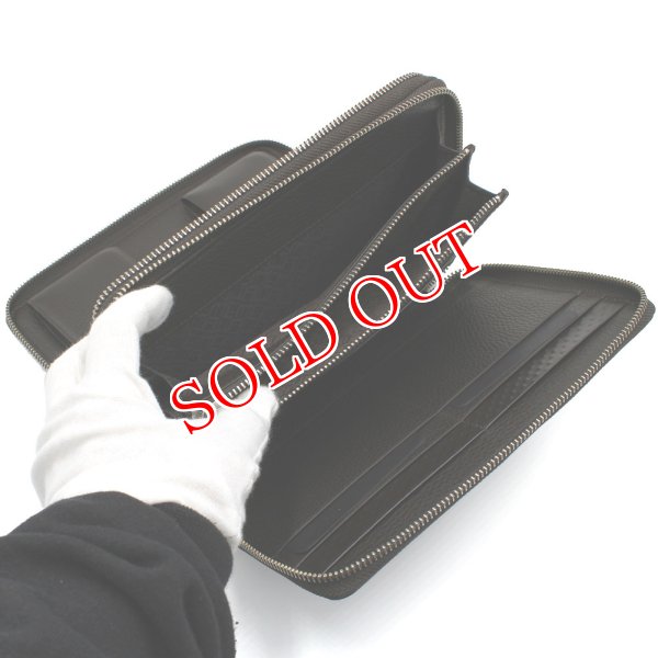 画像6: DUNHILL ダンヒル L2K545B ADV8 BROWN ORGANISER トラベルコンパニオン オーガナイザー トラベルケース ダブルジップ 財布 メンズ (6)