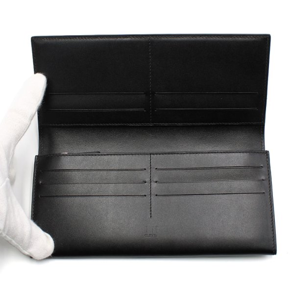 画像6: DUNHILL ダンヒル L2R310A WESSEX COAT WALLET 10CC W ZIP 長財布 メンズ (6)