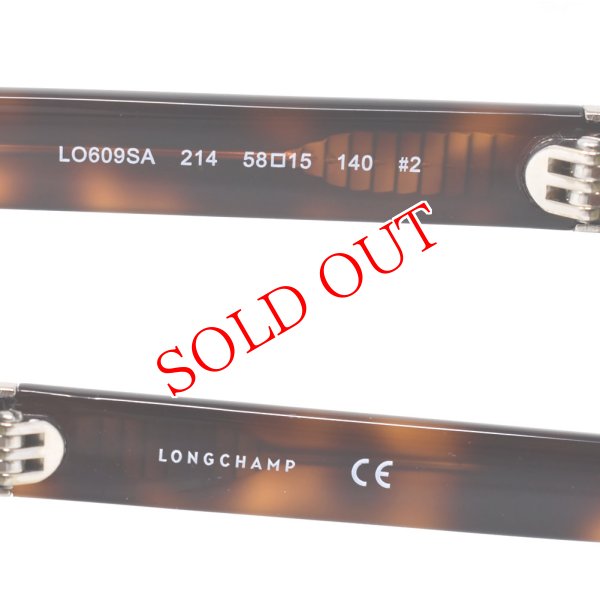 画像4: LONGCHAMP ロンシャン LO609SA-214 サングラス アジアンフィット UVカット レディース (4)