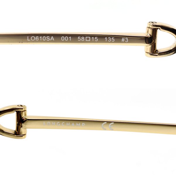 画像4: LONGCHAMP ロンシャン LO610SA-001 サングラス アジアンフィット UVカット レディース (4)