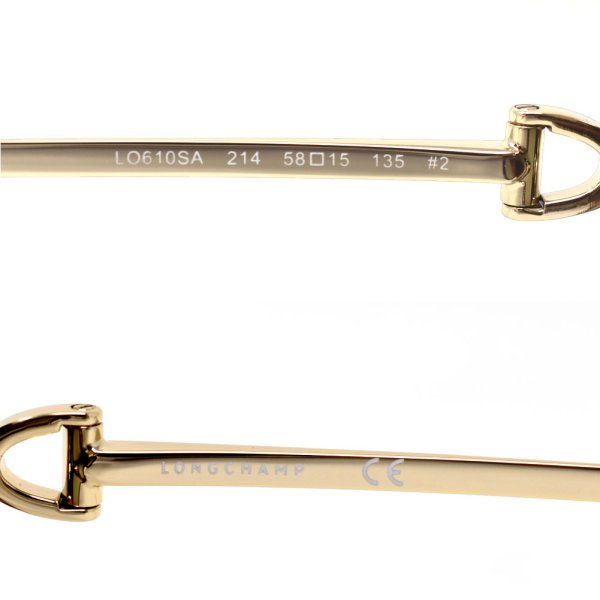 画像4: LONGCHAMP ロンシャン LO610SA-214 サングラス アジアンフィット UVカット レディース (4)